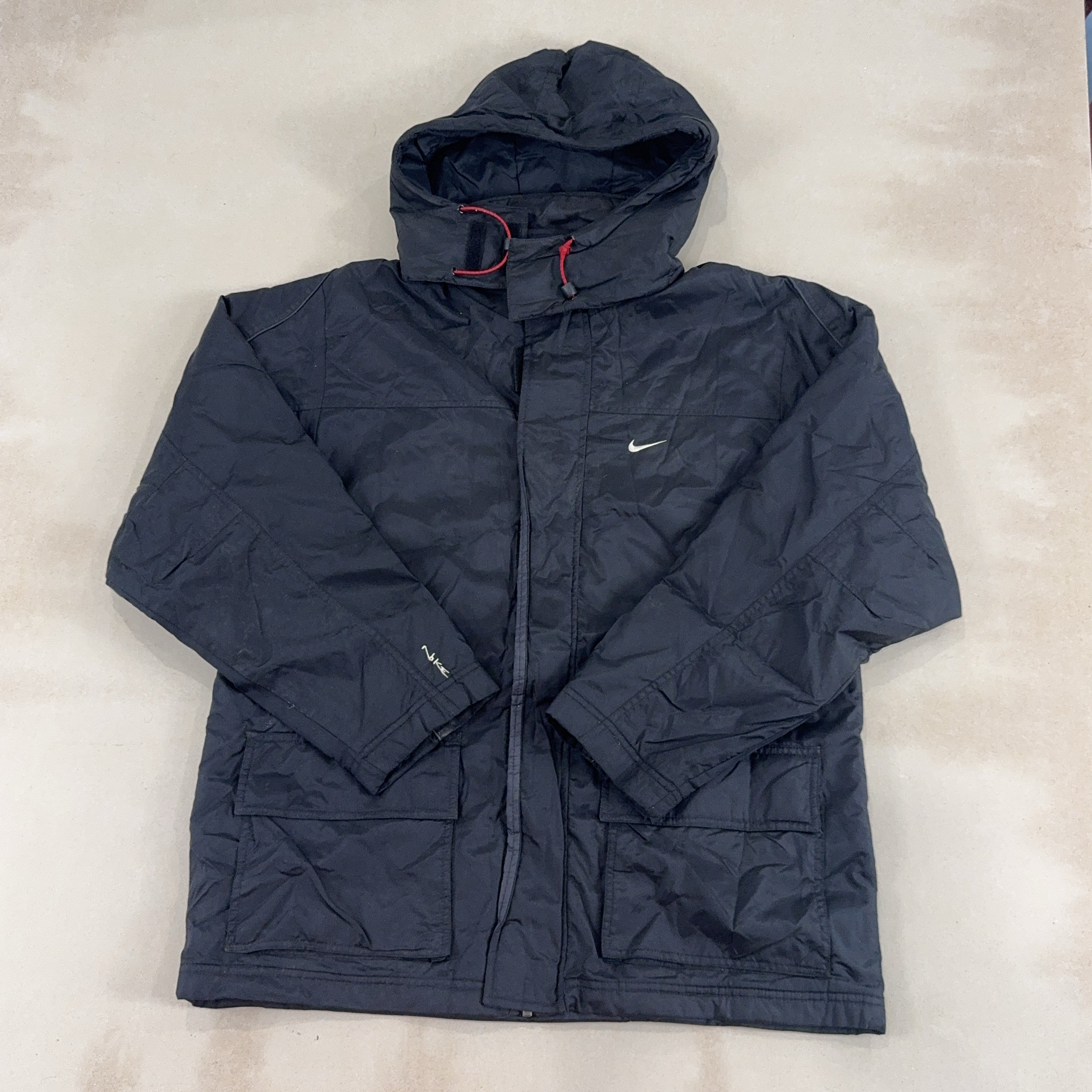 NIKE BLACK JACKET - LARGE