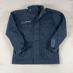 QUICKSILVER NAVY JACKET - MEDIUM