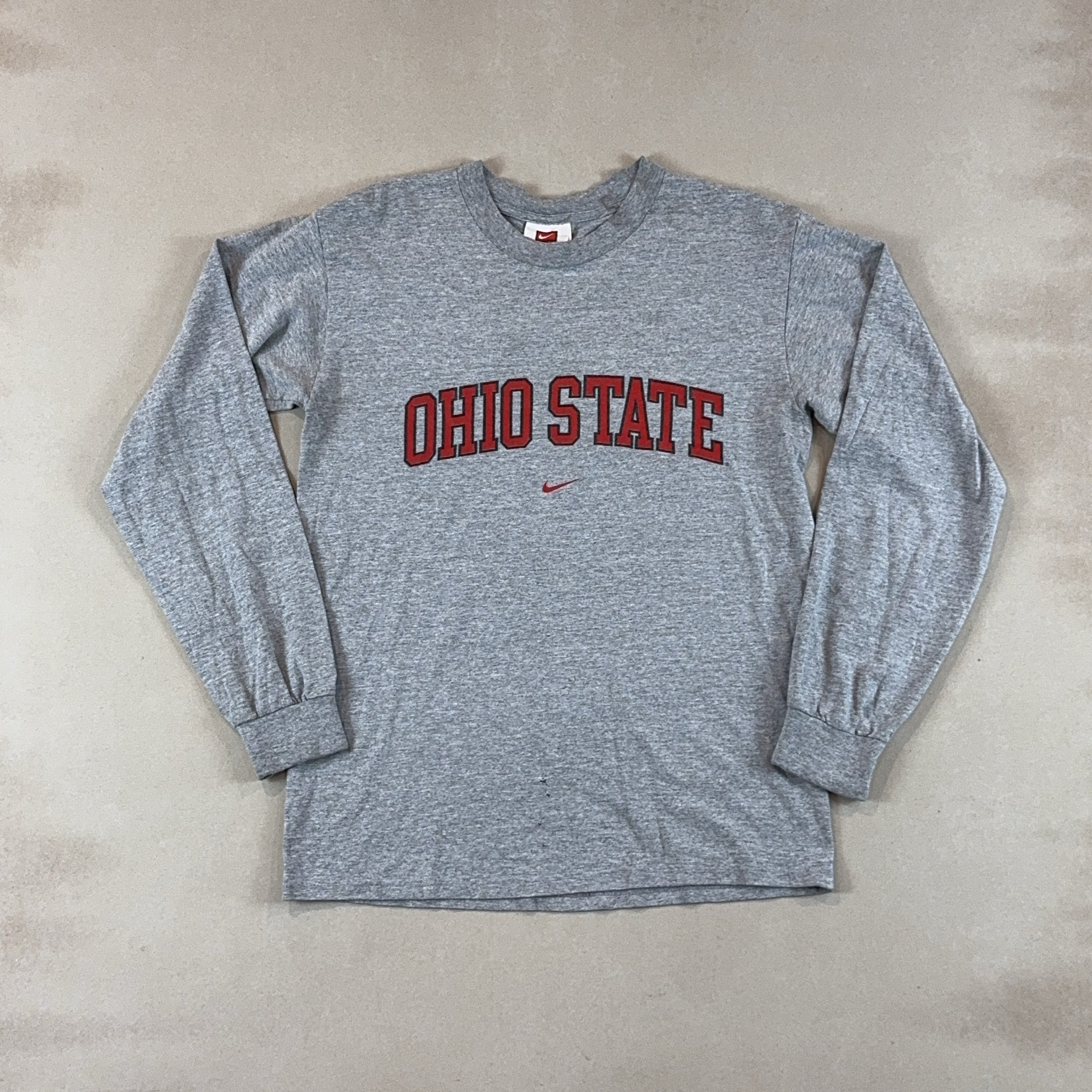 NIKE GREY LONG SLEEVE - SMALL