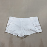 VINTAGE WHITE SHORTS - MEDIUM