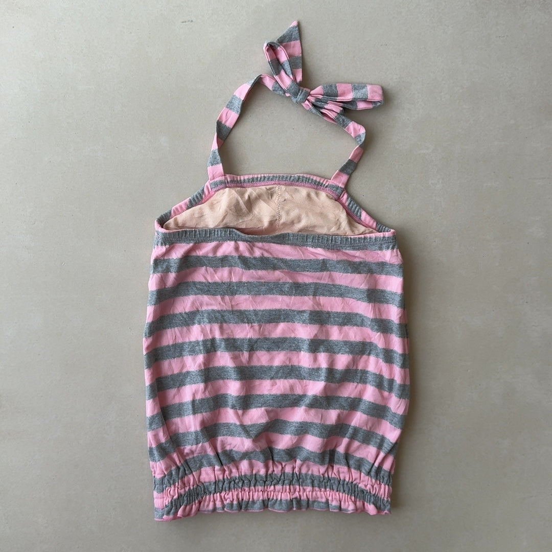 STRIPED TANKINI - MEDIUM