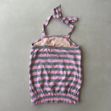 STRIPED TANKINI - MEDIUM