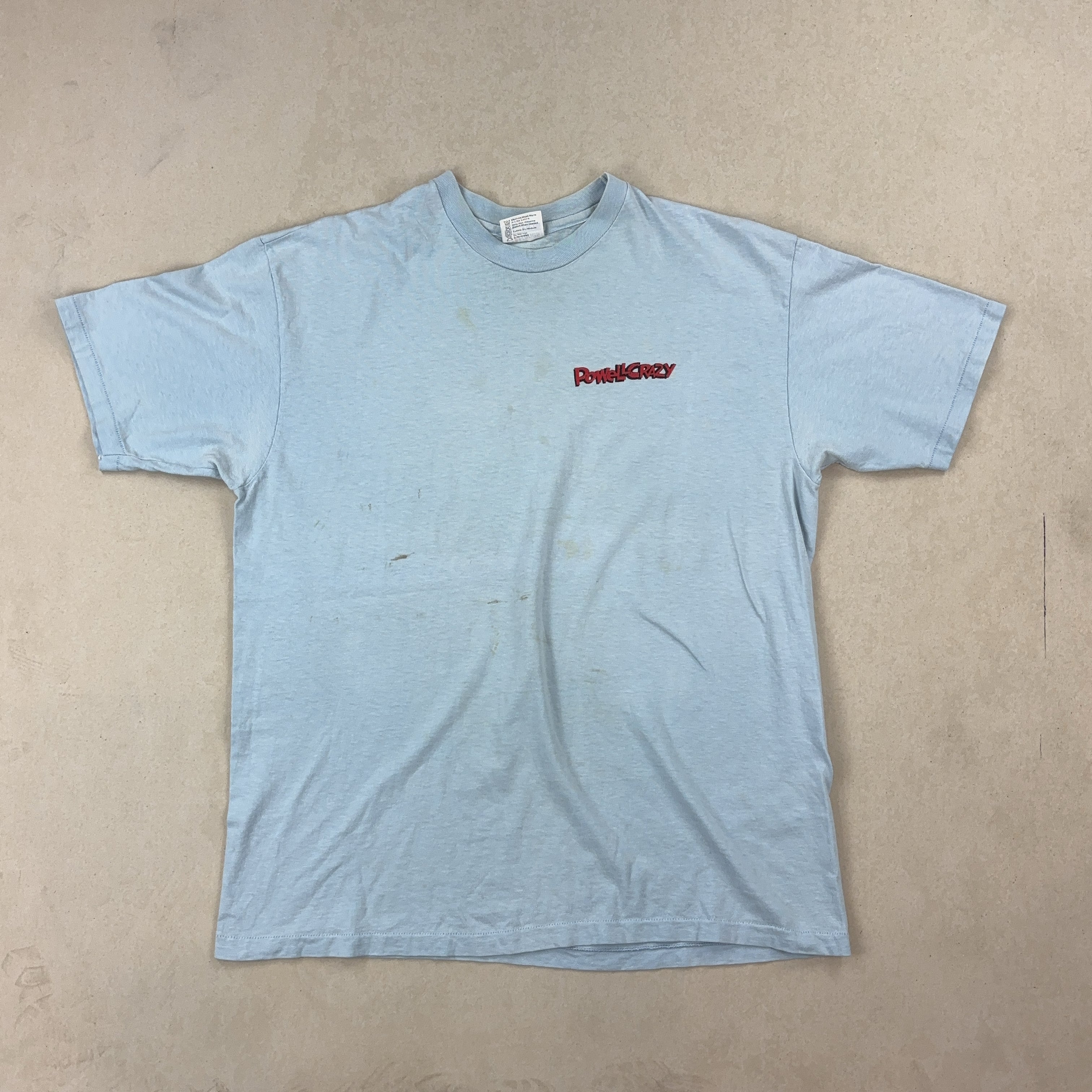 'POWELL CRAZY' TEE - MEDIUM