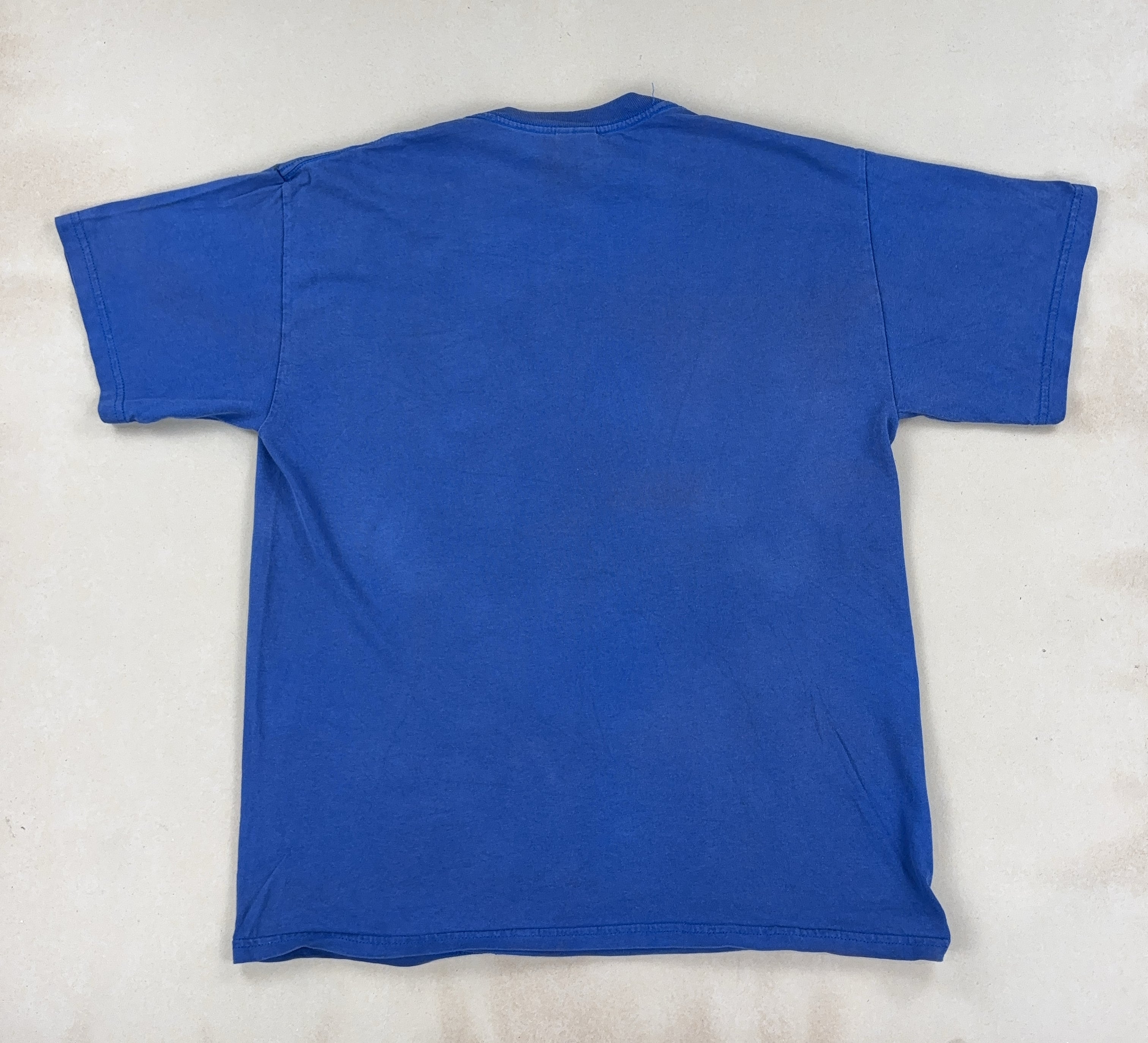 GRAPHIC BLUE TEE - LARGE