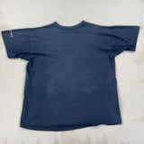 BLACK GRAPHIC TEE - LARGE