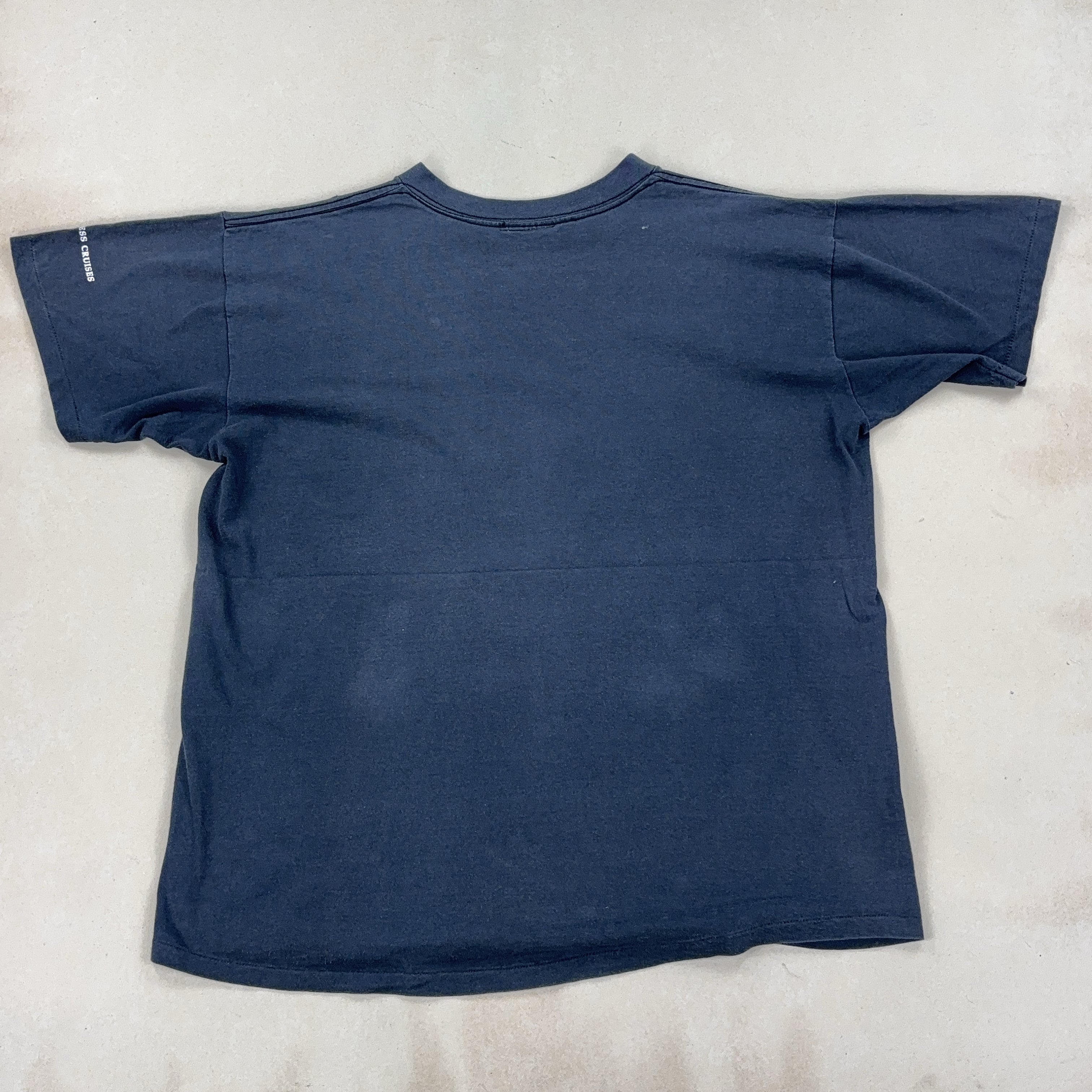 BLACK GRAPHIC TEE - LARGE