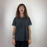 RALPH LAUREN V-NECK TEE - LARGE