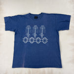 GRAPHIC DARK BLUE TEE - X LARGE