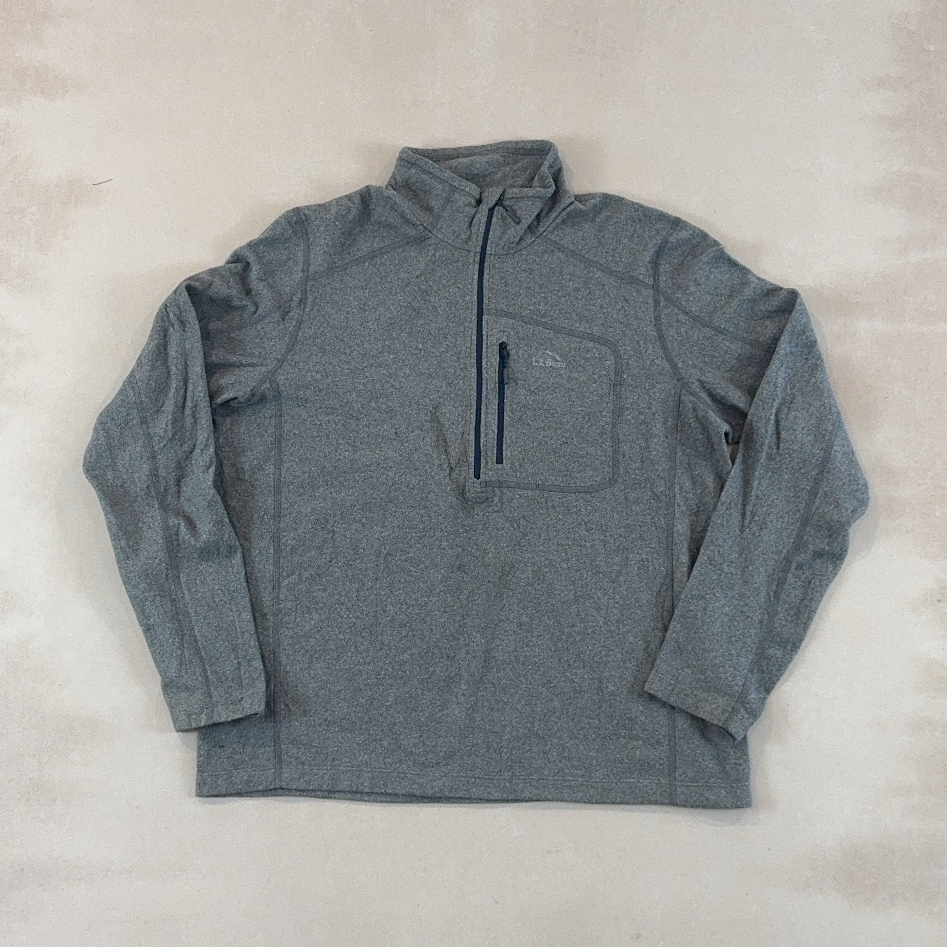 L.L.BEAN QUARTER ZIP - LARGE