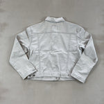 LEVI'S BEIGE DENIM JACKET - MEDIUM