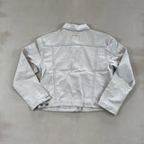 LEVI'S BEIGE DENIM JACKET - MEDIUM