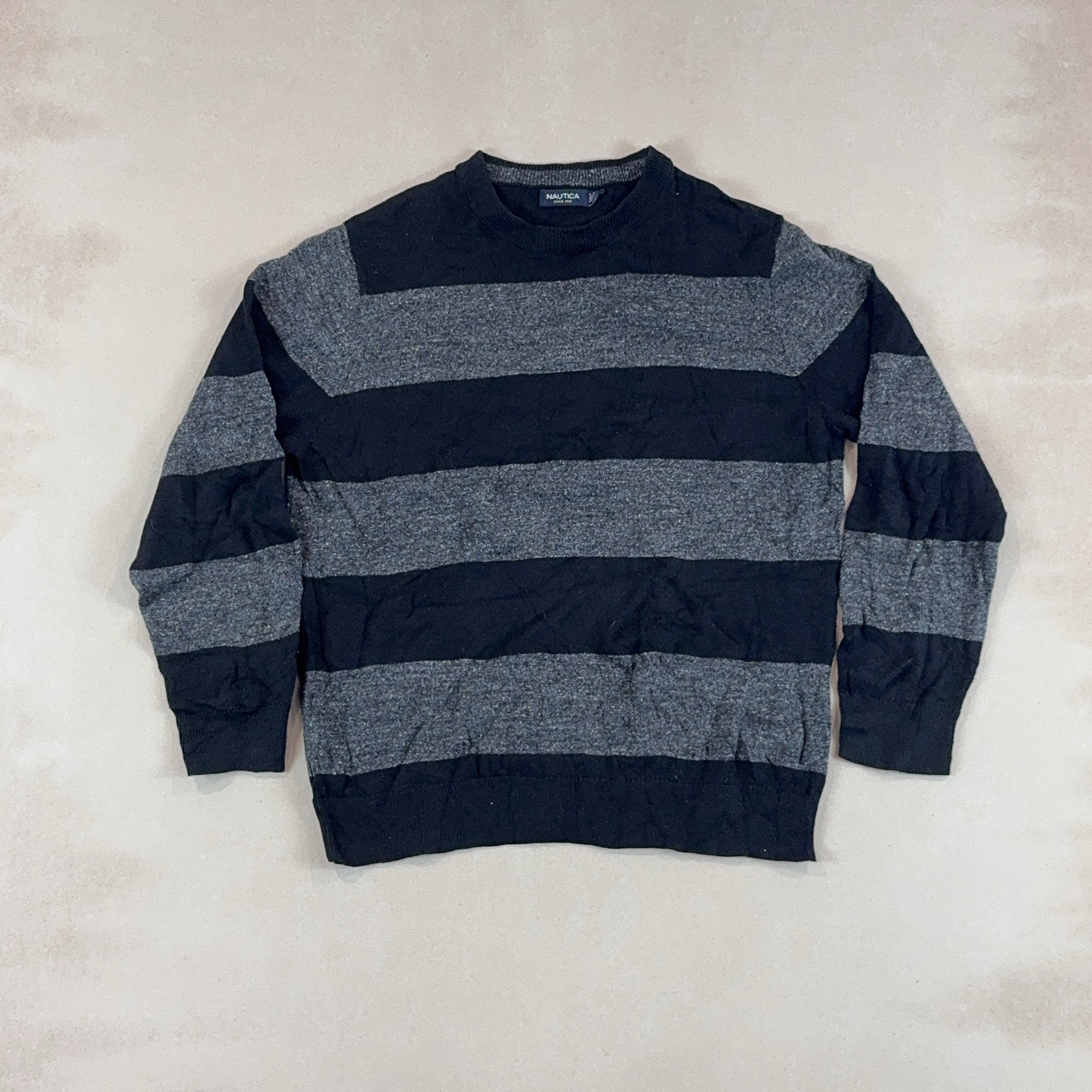 NAUTICA STRIPE KNIT - MEDIUM