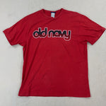 OLD NAVY RED TEE - LARGE