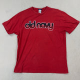 OLD NAVY RED TEE - LARGE