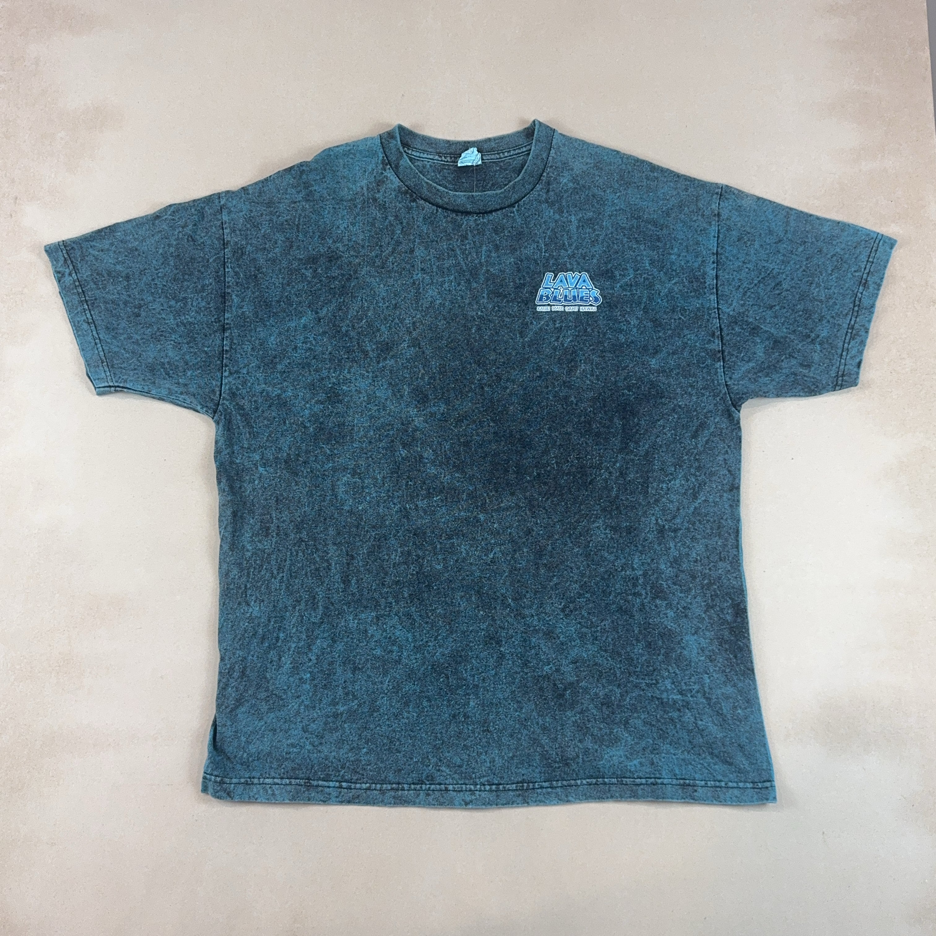 LAVA BLUES TEE - 2X LARGE