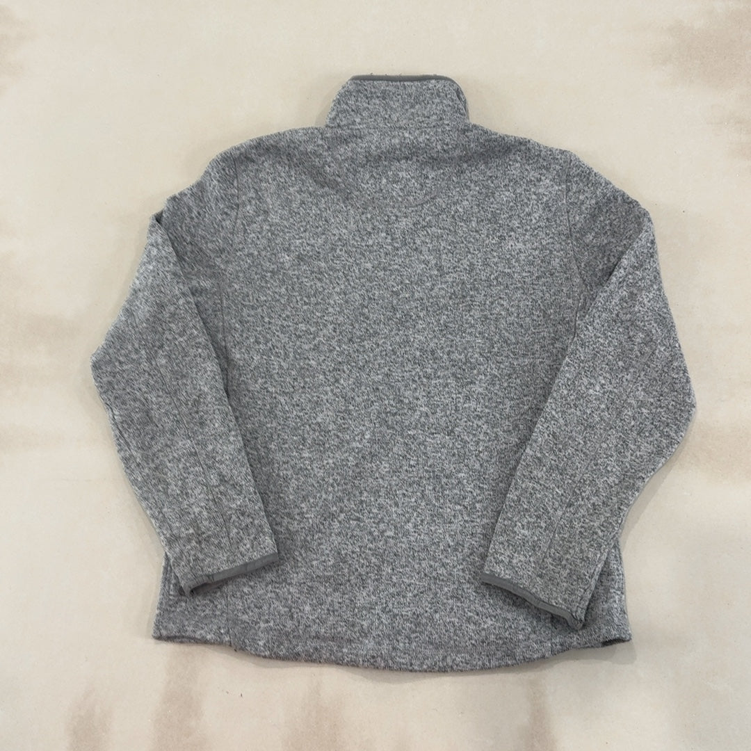 L.L.BEAN GREY FLEECE - MEDIUM