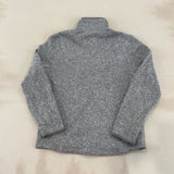L.L.BEAN GREY FLEECE - MEDIUM