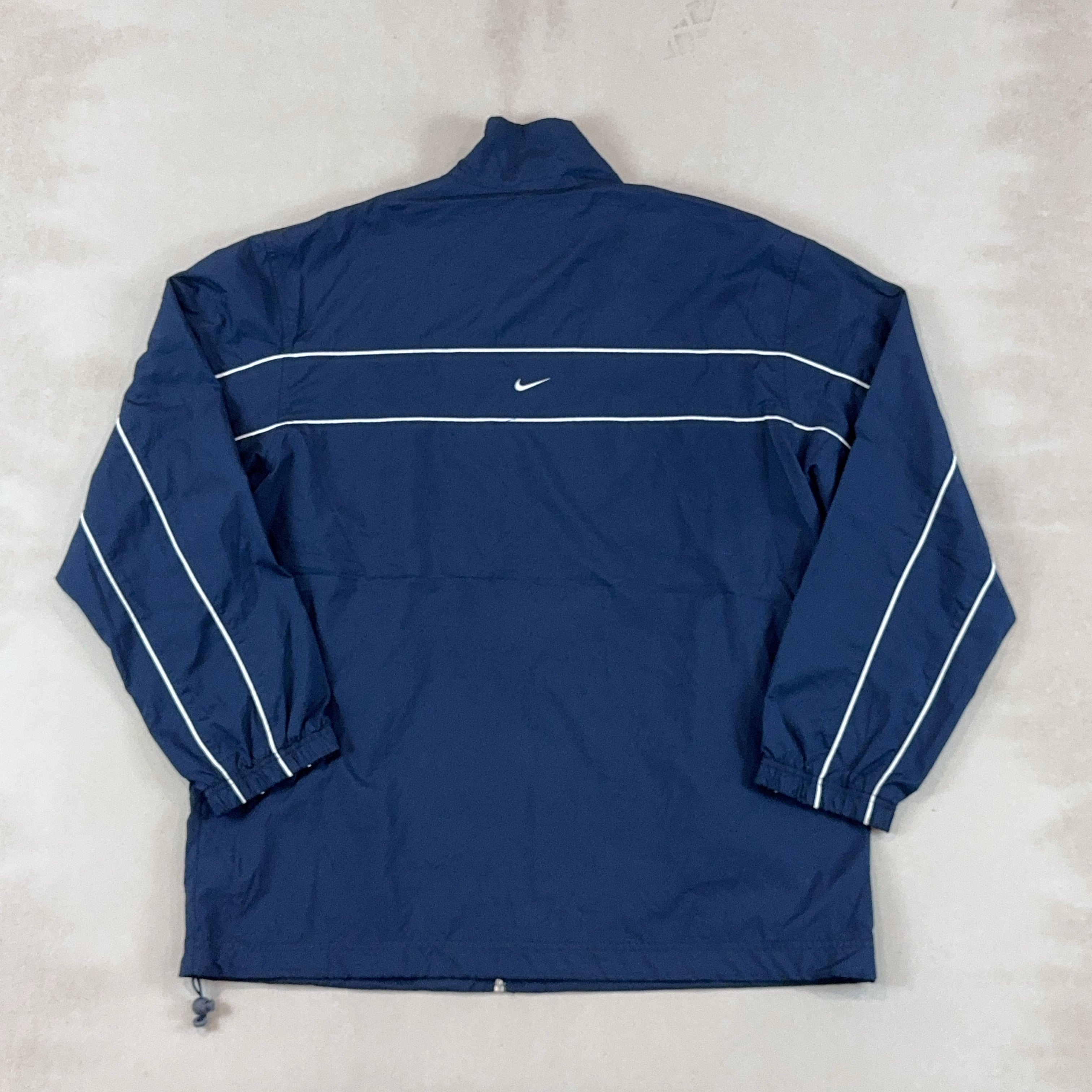 NIKE NAVY JACKET - 2X LARGE