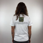 WHITE QUIKSILVER TEE - SMALL