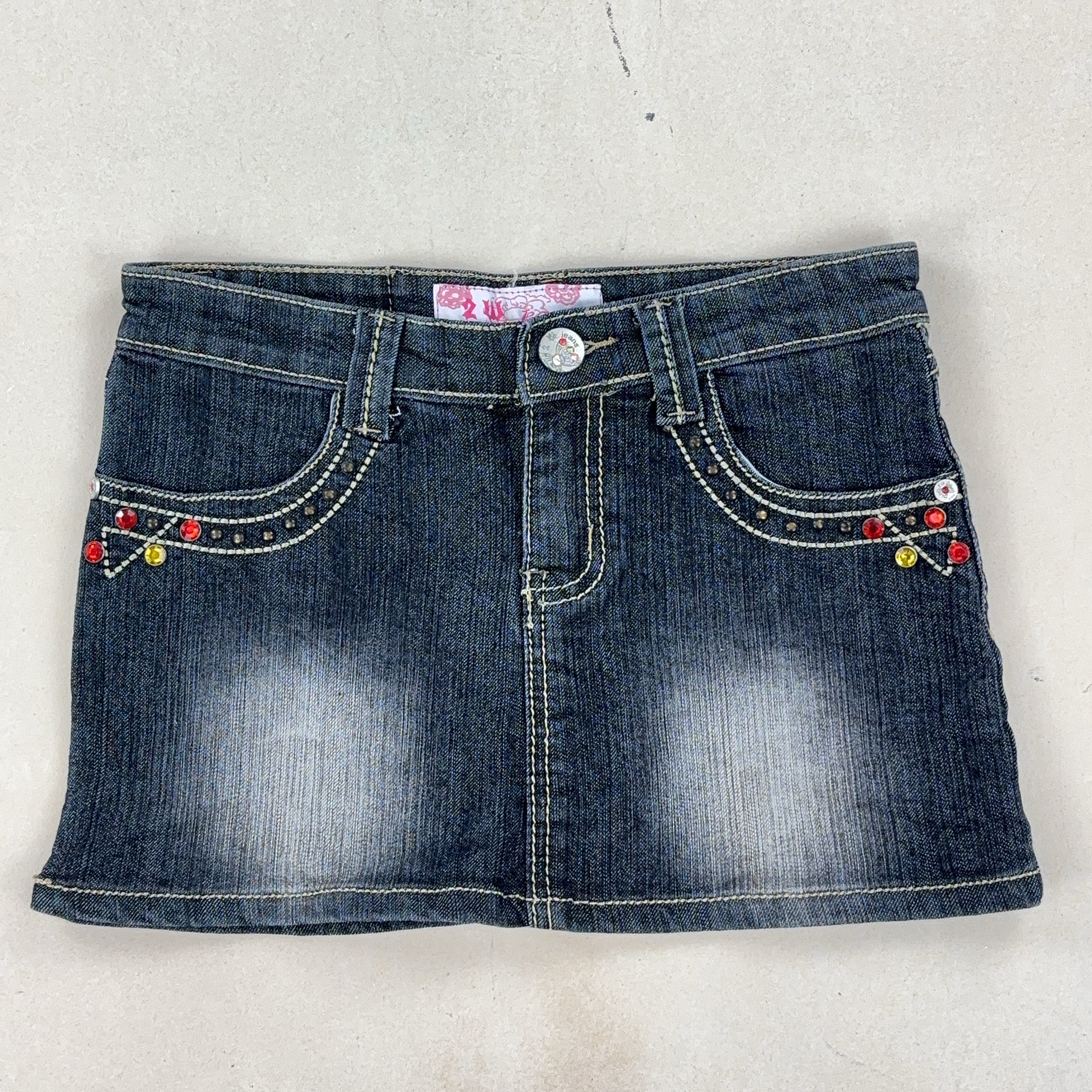 MISS ME DENIM SKIRT - SMALL