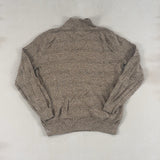 CHAPS SPECKLED BEIGE KNIT - MEDIUM
