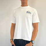 WHITE QUIKSILVER TSHIRT