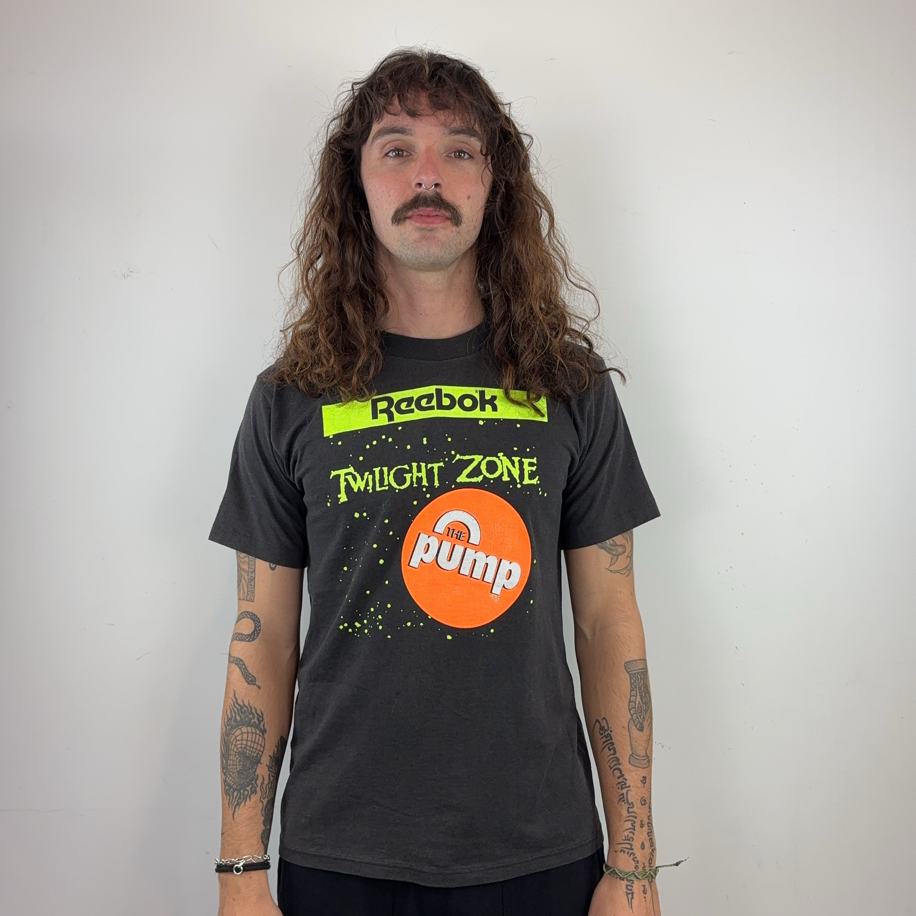 REEBOK 'TWILIGHT ZONE' TEE - SMALL