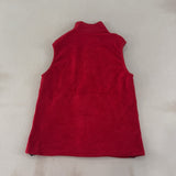 LANDS END RED VEST - SMALL