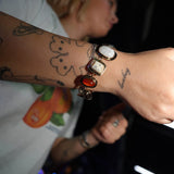 Stone Bracelet  - Gold