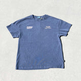 Boyfriend Tee - Racer Swirl - Astro Blue