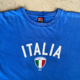 NIKE ITALIA TSHIRT BLUE LARGE