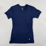RALPH LAUREN V NECK TEE - SMALL