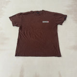 QUICKSILVER BROWN TEE - MEDIUM