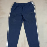 ADIDAS NAVY BLUE SPORT PANTS - X LARGE