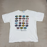 'ISLANDS OF THE CARIBBEAN' TEE - X LARGE