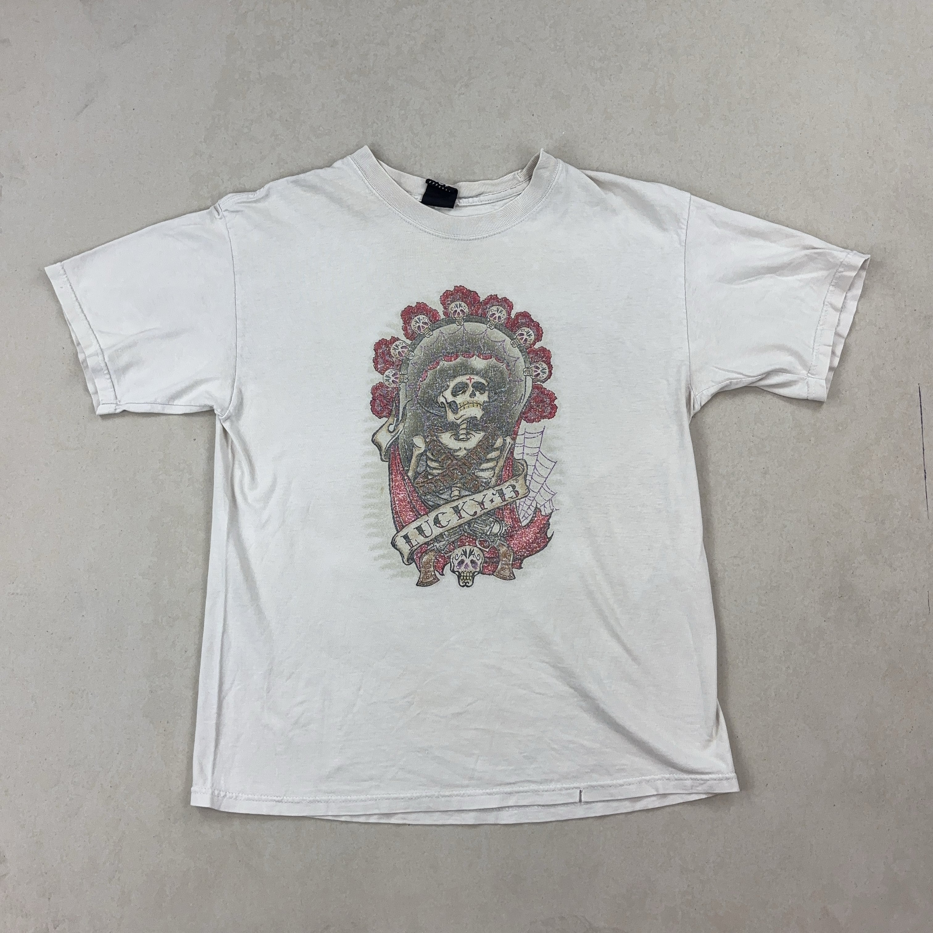 LUCKY 13 TEE - MEDIUM