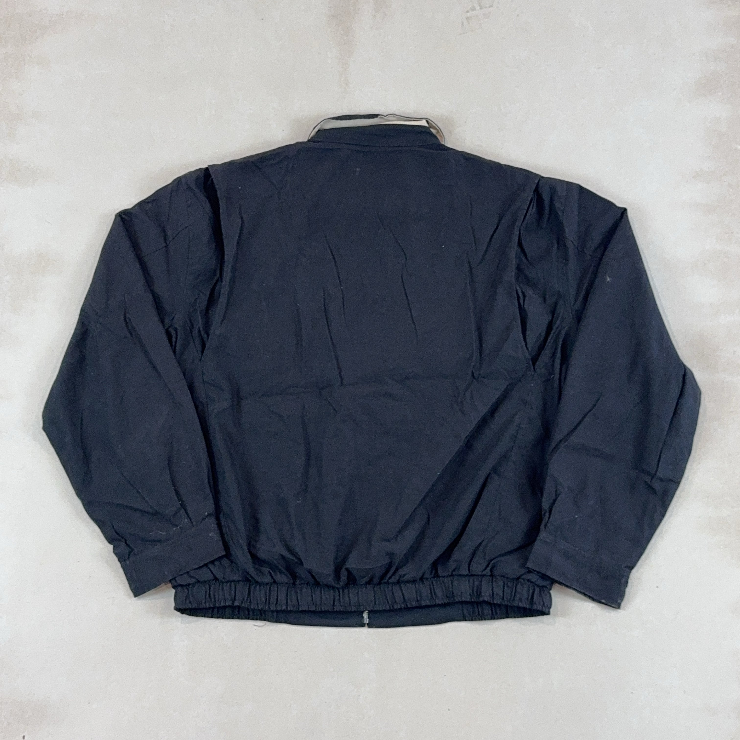 HILFIGER BLACK JACKET - LARGE
