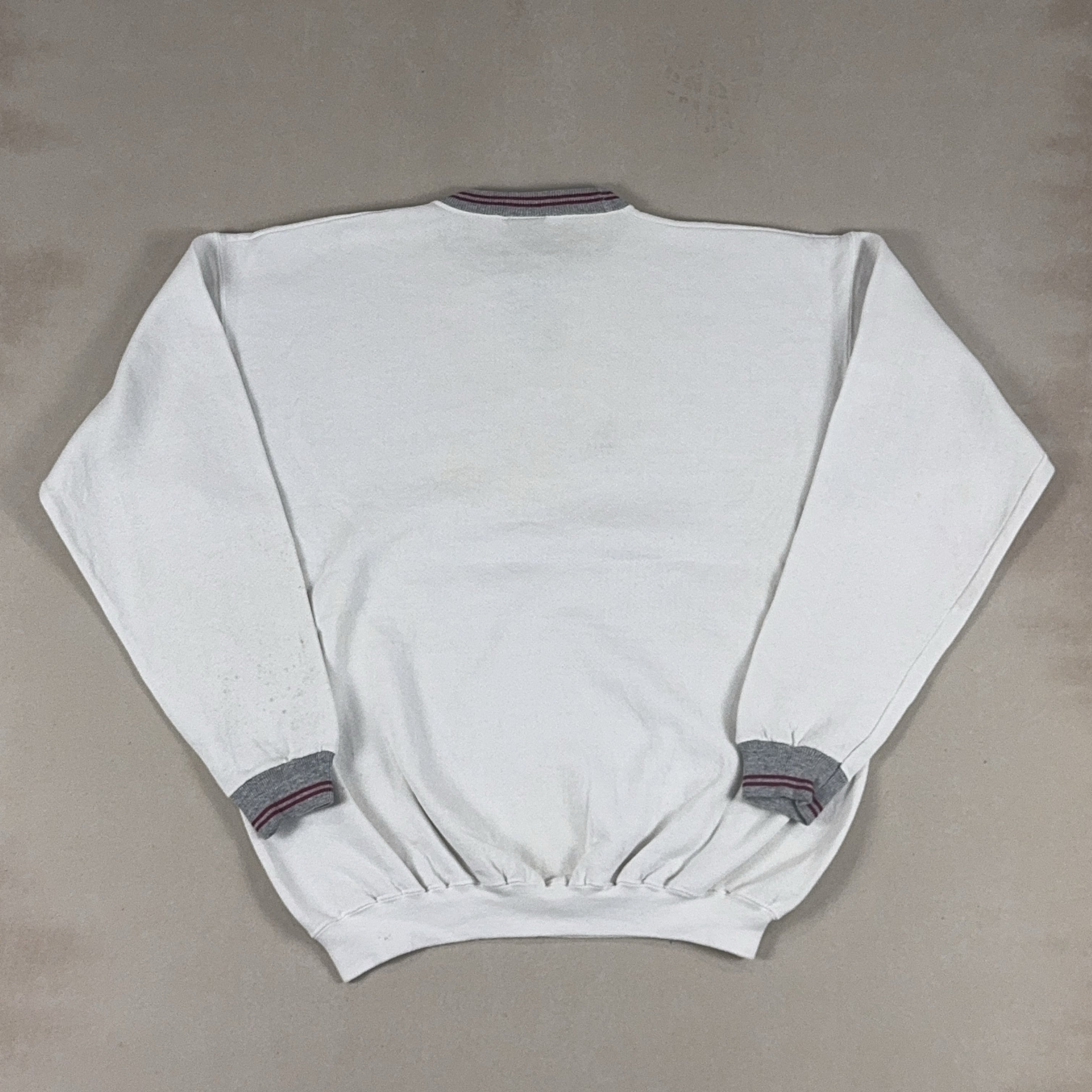 VINTAGE WHITE CREW - LARGE