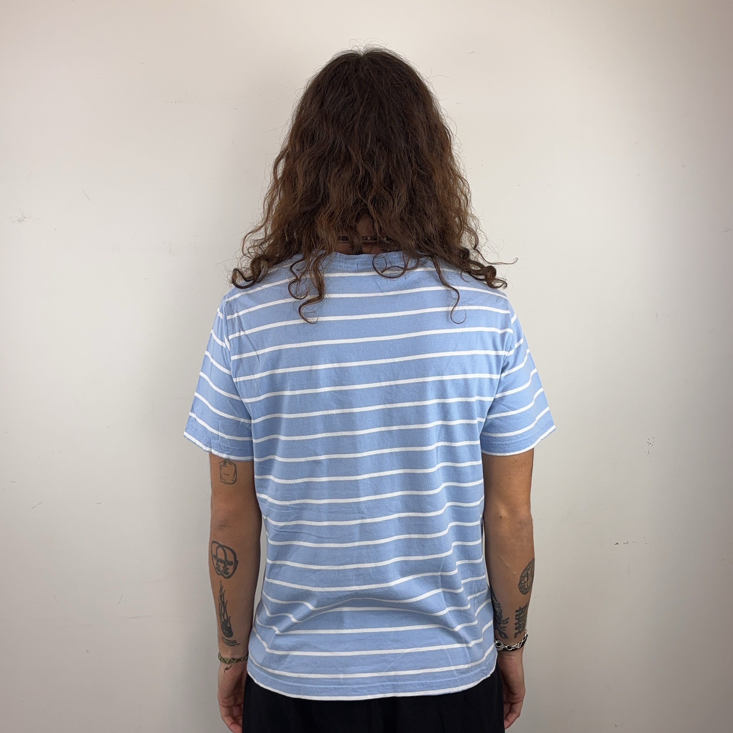 RALPH LAUREN STRIPED TEE - SMALL