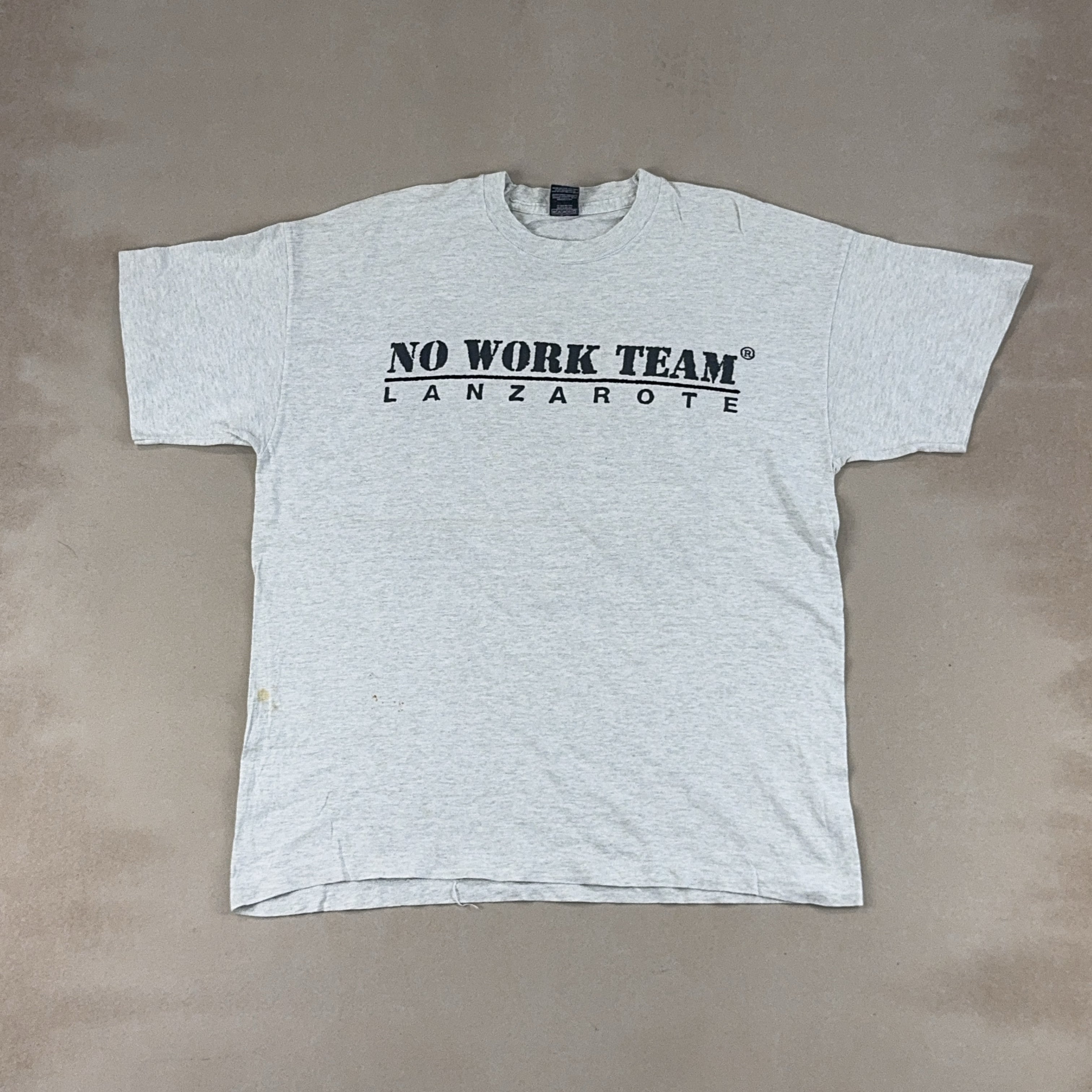 NO WORK TEAM TEE - X LARGE