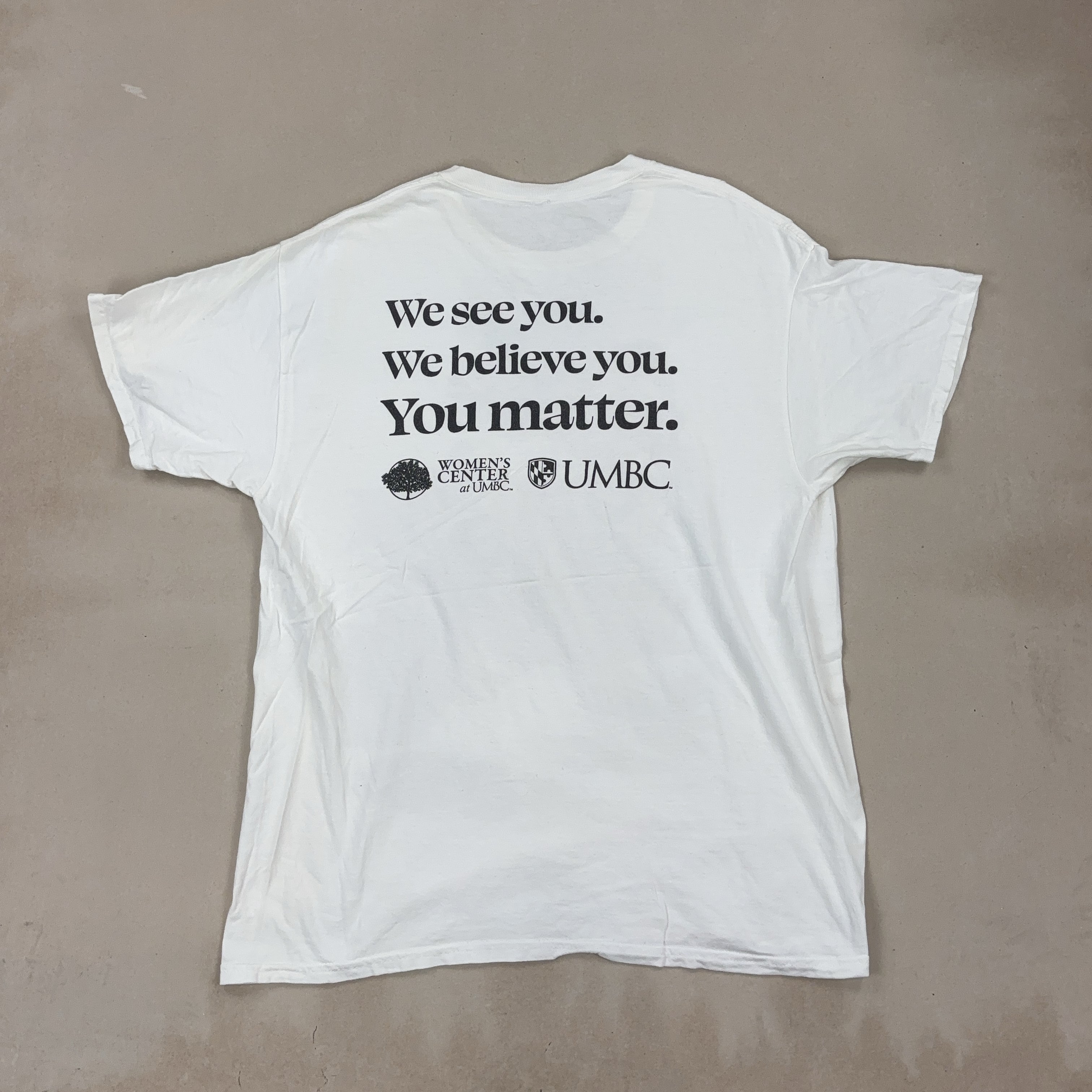GENDER EQUITY VINTAGE TEE - LARGE