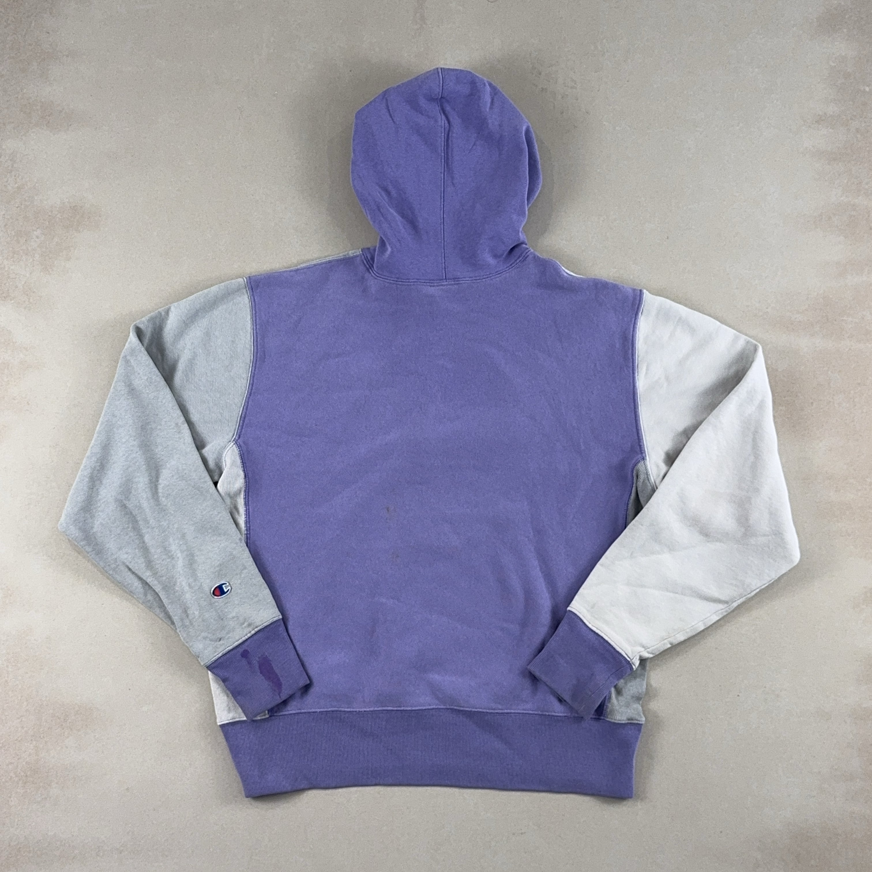 CHAMPION PATCH HOODIE - MEDIUM