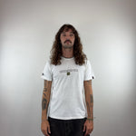 WHITE QUIKSILVER TEE - SMALL