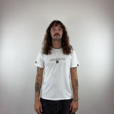 WHITE QUIKSILVER TEE - SMALL