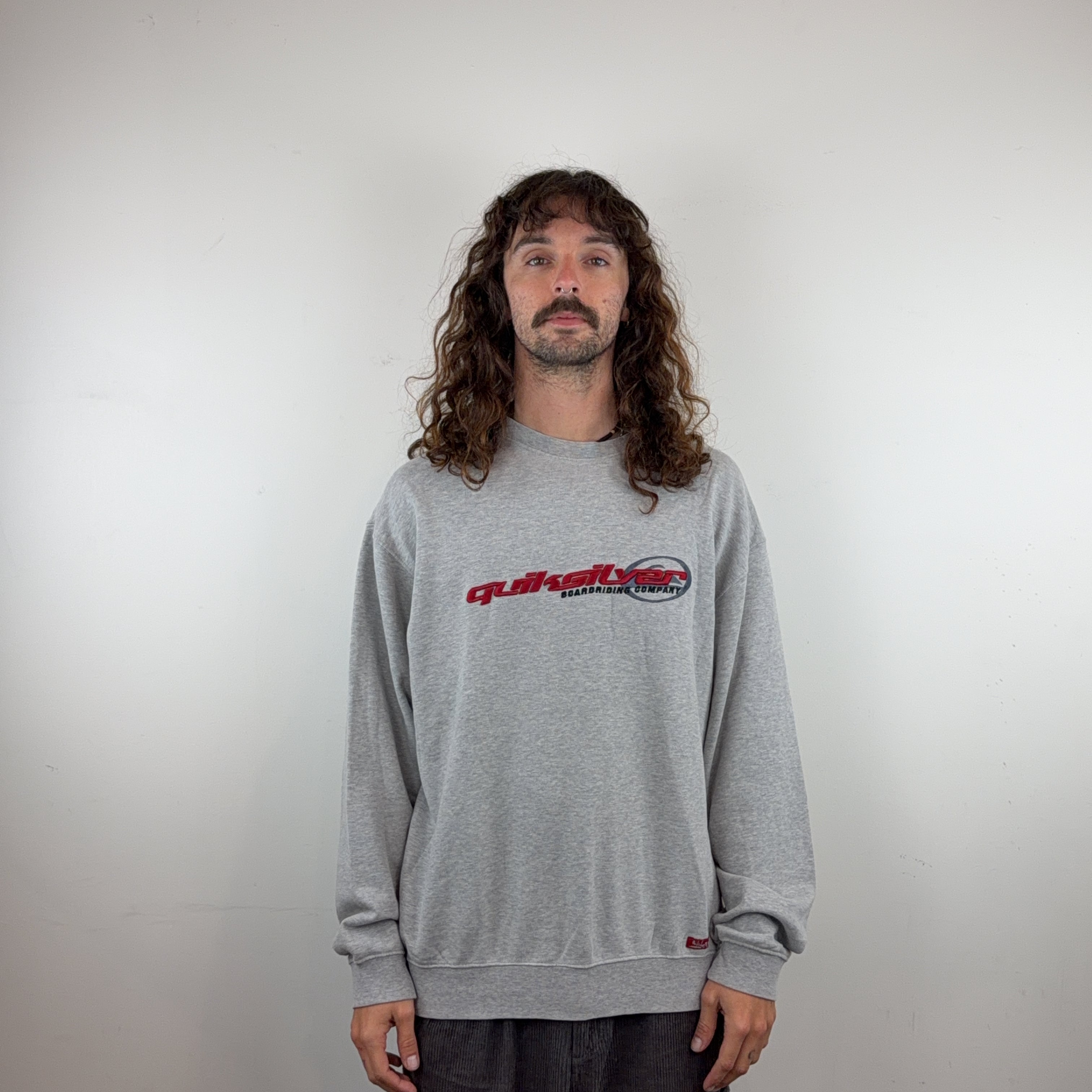 QUIKSILVER CREW - LARGE