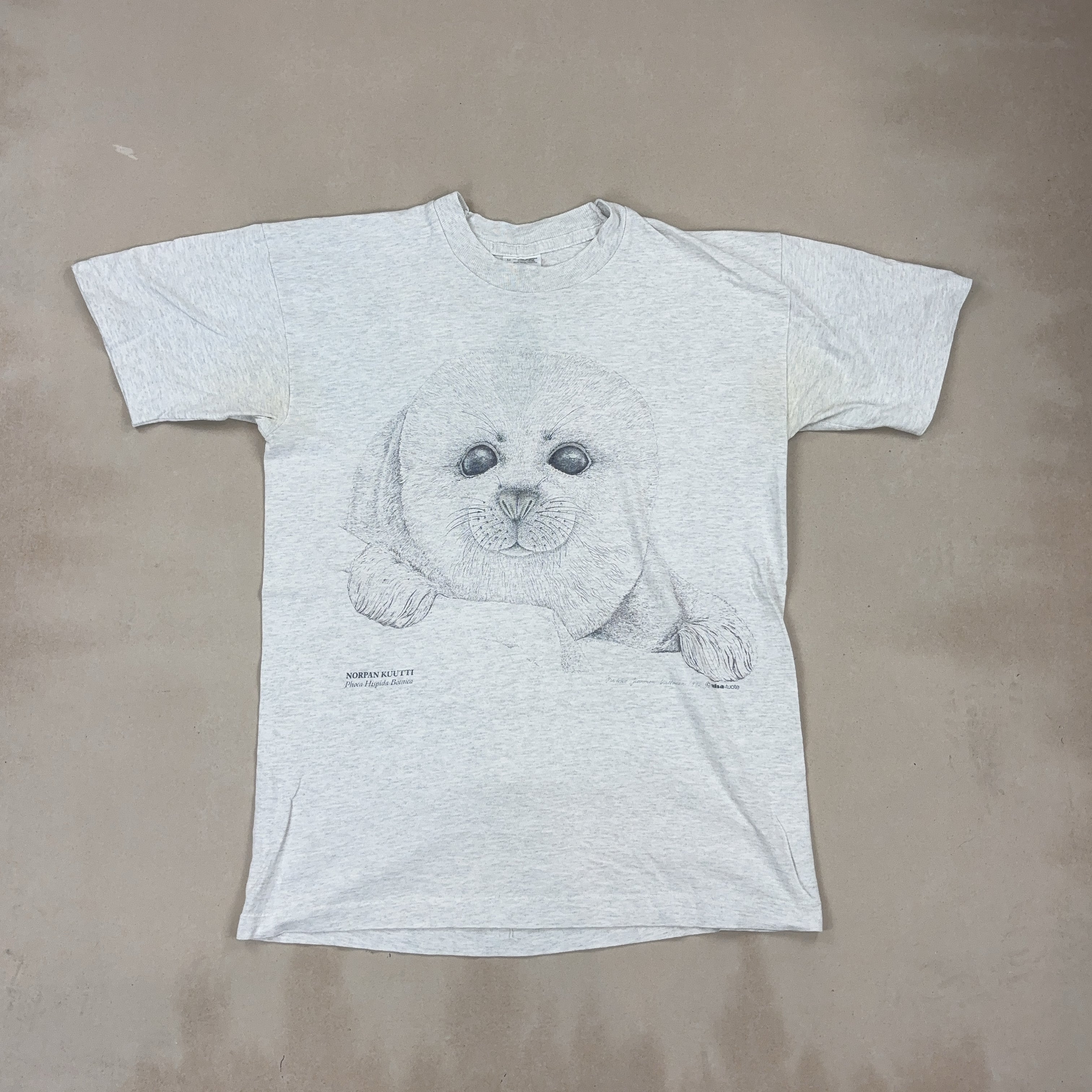 GREY VINTAGE TEE - MEDIUM