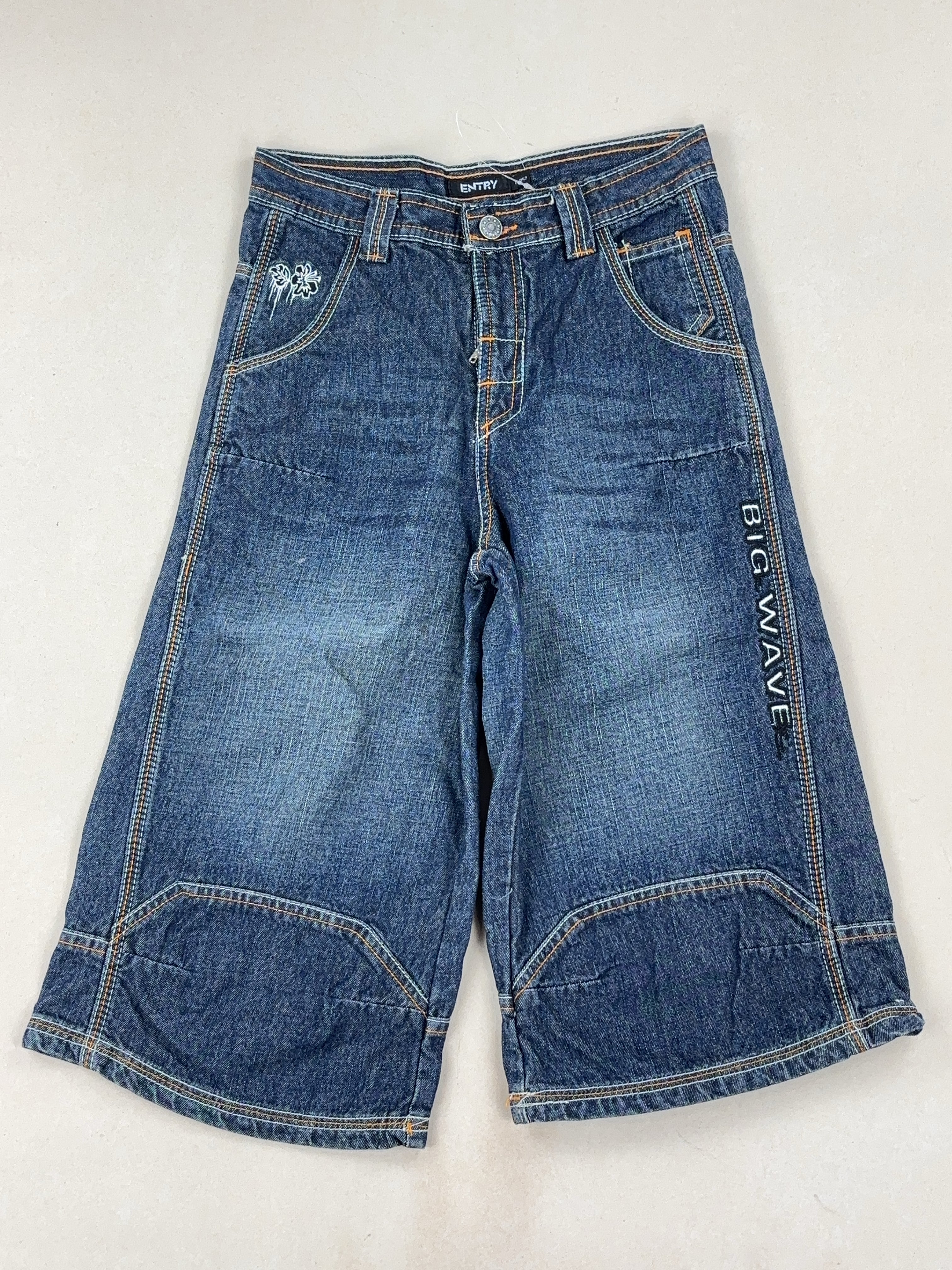 ENTRY DENIM DENIM JORTS - SMALL