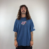 BLUE MAUI BUILT TEE - 2X LARGE