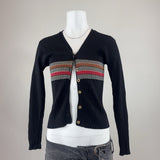 BLACK CARDIGAN - SMALL