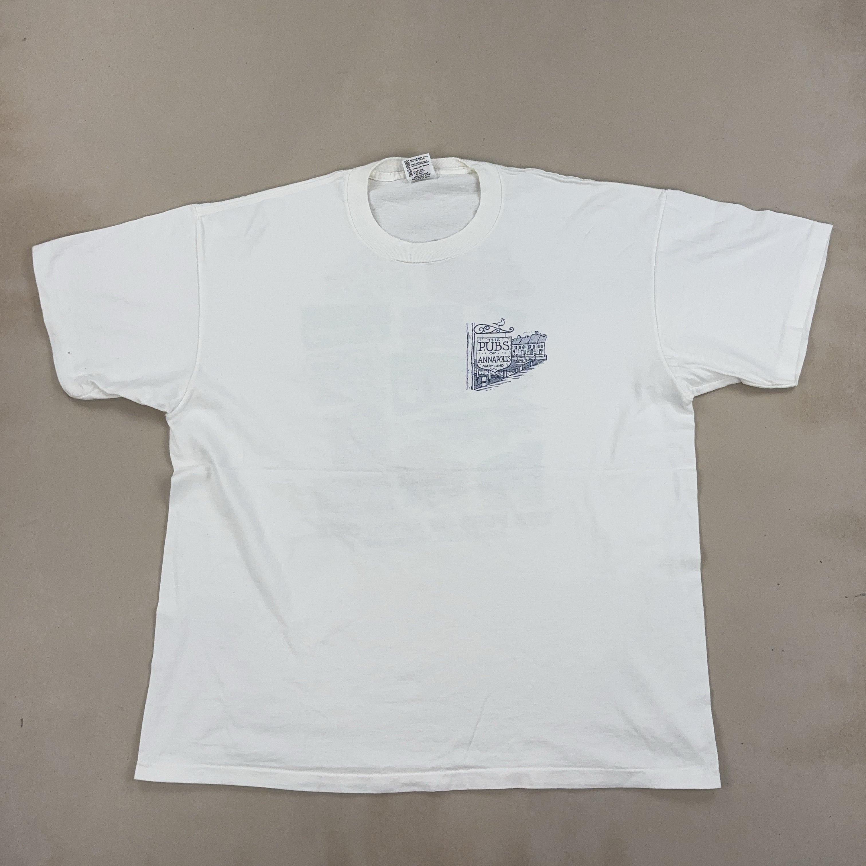 'THE PUBS OF ANNAPOLIS' TEE - X LARGE